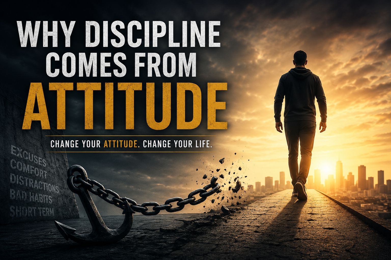 Why Discipline Comes From Attitude – ATTITUDE IS EVERYTHING