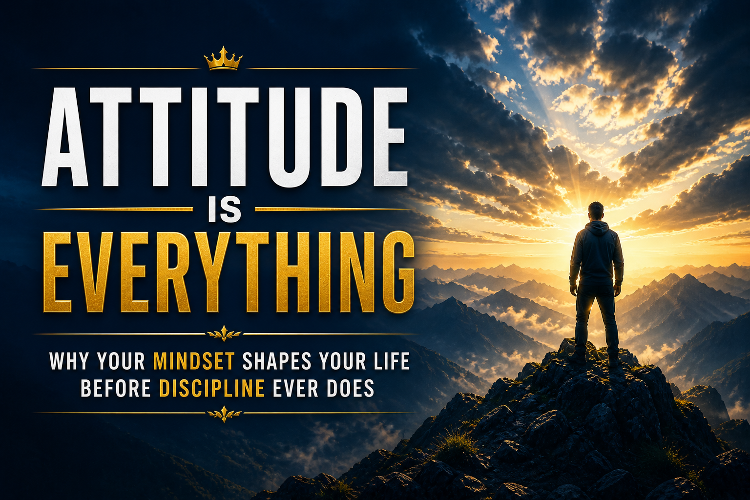 Attitude Is Everything: Why Your Mindset Shapes Your Life Before Discipline Ever Does